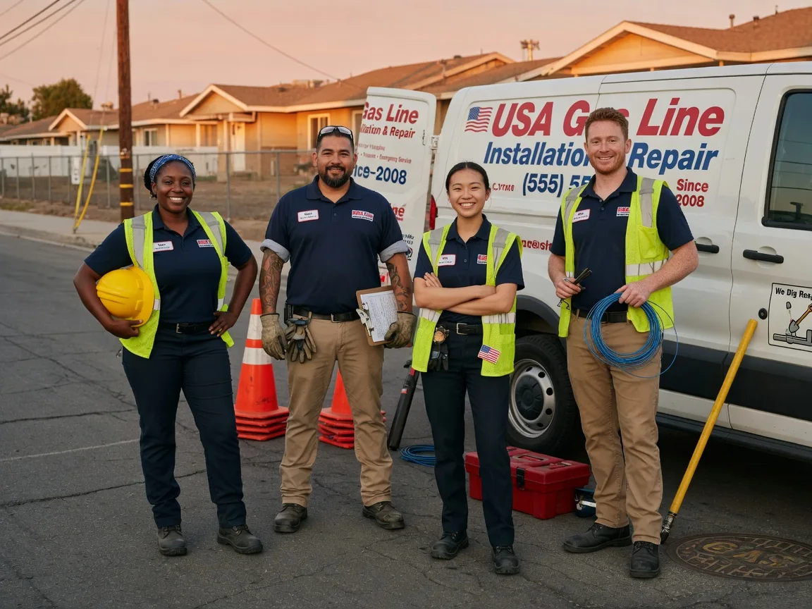 Gas Line Installation company in Lohrville, IA